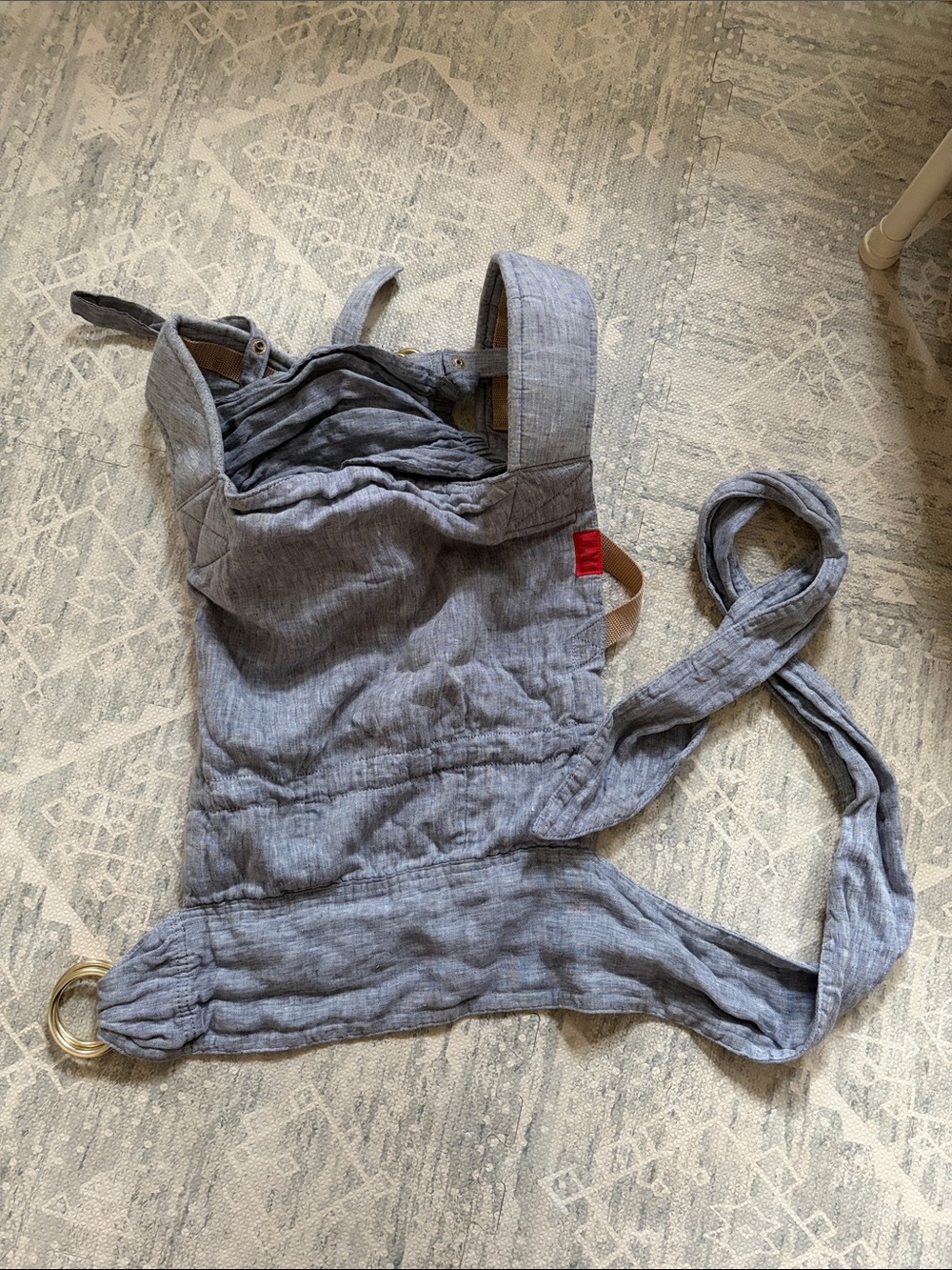 Sakura Bloom Linen Scout Carrier